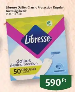 EcoFamily Libresse Dailies Classic Protection Regular tisztasági betét ajánlat
