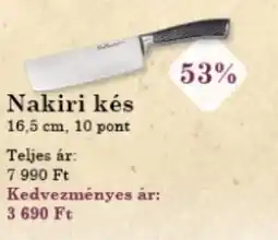 EcoFamily Nakiri kés ajánlat