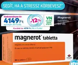 Gyöngy Patikák Magnerot tabletta ajánlat