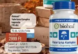 Pingvin Patika Bioheal valeriana komplex ajánlat