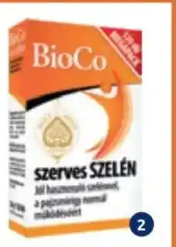 Benu Gyógyszertárak Bioco szerves szelén megapack tabletta ajánlat