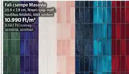 Bauhaus Fali csempe Masovia ajánlat