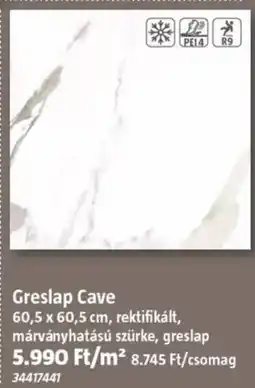 Bauhaus Greslap cave ajánlat
