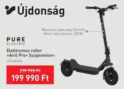Intersport Pure electric elektromos roller air6 pro+ suspension ajánlat