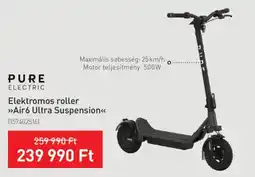 Intersport Pure electric elektromos roller air6 ultra suspension ajánlat