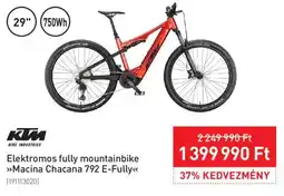 Intersport Ktm elektromos fully mountainbike macina chacana 792 e-fully ajánlat