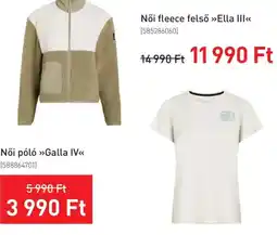Intersport Női fleece felső »Ella III« ajánlat