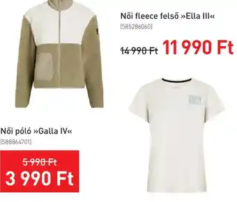 Női fleece felső »Ella III«