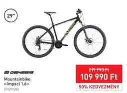 Intersport Genesis mountainbike impact 1.6 ajánlat