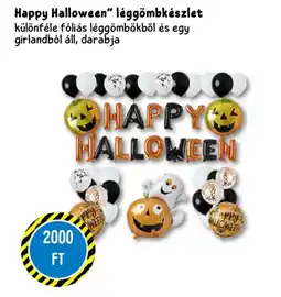 Tedi Happy Halloween léggömbkészlet ajánlat