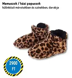 Tedi Mamuszok házi papucsk ajánlat