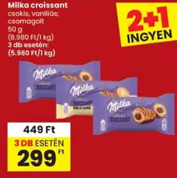 Spar Milka croissant ajánlat