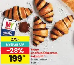 Spar Myspar csokoládékrémes tekercs ajánlat
