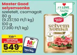 Spar Master Good selyemsonka ajánlat