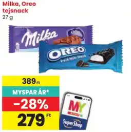 Spar Milka Oreo tejsnack ajánlat