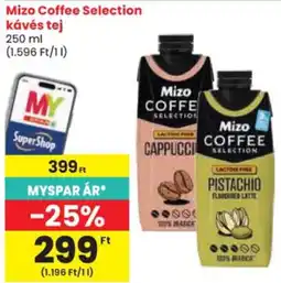Spar Mizo coffee selection ajánlat