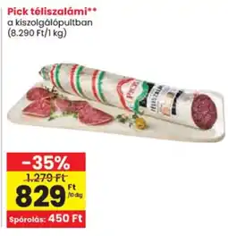 Spar Pick téliszalámi ajánlat
