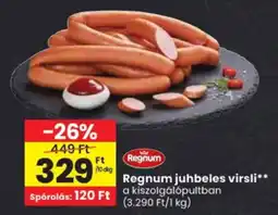 Spar Regnum juhbeles virsli ajánlat