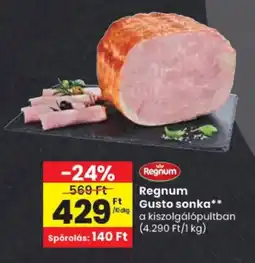 Spar Regnum gusto sonka ajánlat