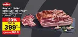 Spar Regnum füstölt kolozsvári szalonna ajánlat