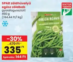 Spar spar zöldhüvelyű egész zöldbaba ajánlat