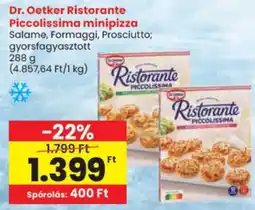 Spar Dr. Oetker ristorante piccolissima minipizza ajánlat