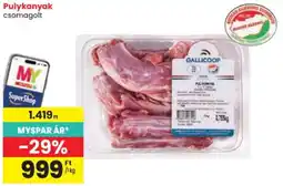 Spar Gallicoop pulykanyak ajánlat