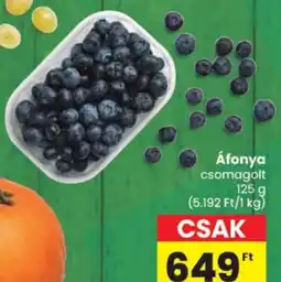 Spar Áfonya ajánlat