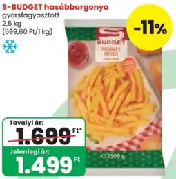 Spar S-budget hasábburgonya ajánlat