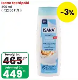 Spar Isana testápoló ajánlat
