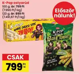 Spar K-pop ostyárúd ajánlat