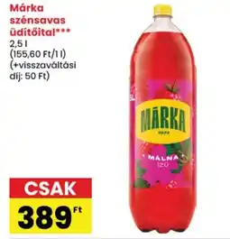 Spar Márka szénsavas üdítőital ajánlat