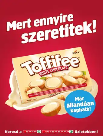 Spar Toffifee ajánlat