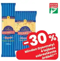 Spar Gyermelyi száraztészta ajánlat
