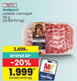 Spar Osbana premium antipasti ajánlat