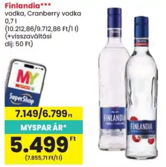 Finlandia vodka