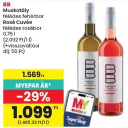 Spar Bb muskotály ajánlat