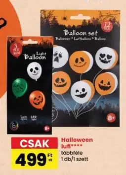 Spar Halloween luff ajánlat