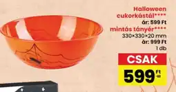Spar Halloween cukorkástál ajánlat
