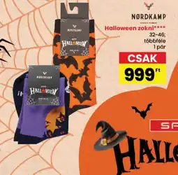 Spar Nordkamp halloween zokni ajánlat