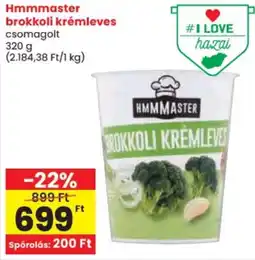 Spar Hmmaster brokkoli krémleves ajánlat