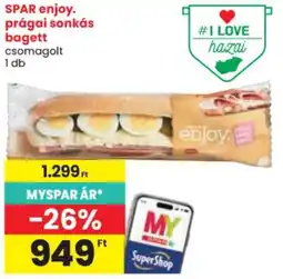 Spar spar enjoy bagett ajánlat
