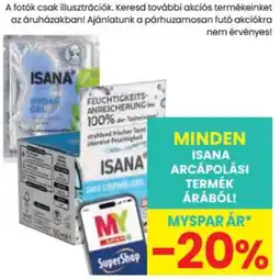 Spar isana arcápolási termék ajánlat