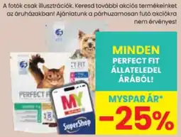 Spar perfect fit állateledel ajánlat