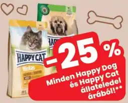 Spar Happy Dog és Happy Cat állateledel ajánlat