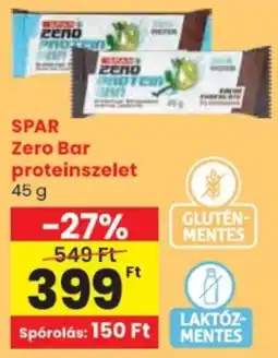 Spar spar zero bar proteinszelet ajánlat