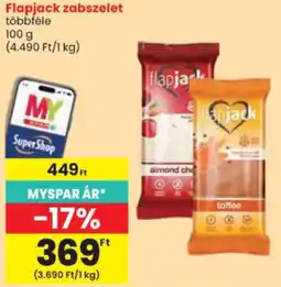 Spar Flapjack zabszelet ajánlat