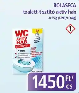 PlusMarket Bolaseca toalett-tisztító aktív hab ajánlat