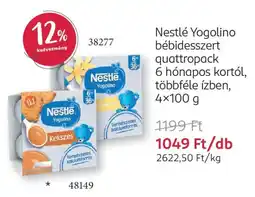 Rossmann Nestlé Yogolino bébidesszert ajánlat