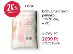 Rossmann Baby Bruin textil pelenka ajánlat